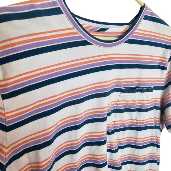 Bonobos Shirt Bonobos Slim Fit Shirt Striped T Shirt Men L Multicolor Casual - Picture 5 of 8